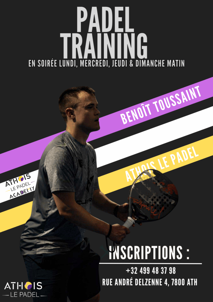 Padel Training — Benoît Toussaint