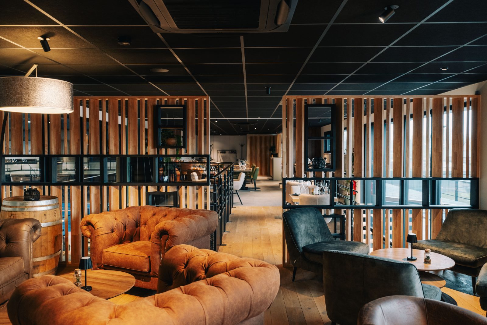 Le salon du Bel Effet, vue d'ensemble